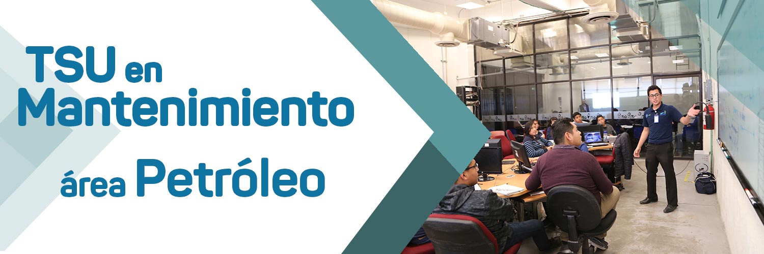 Imagen del banner de la sección TSU en Mantenimiento área Petróleoo